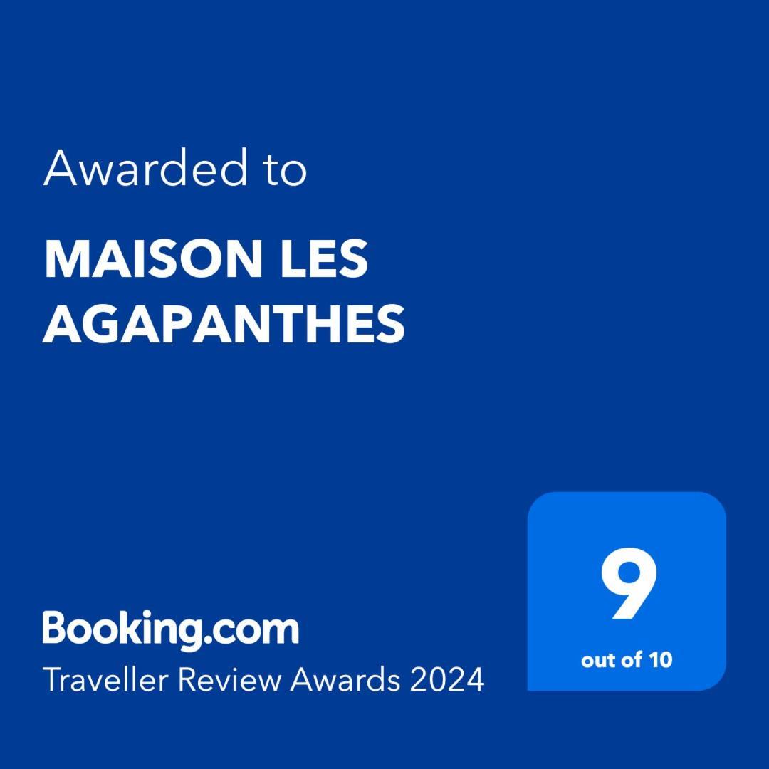Maison Les Agapanthes Villeneuve-lès-Béziers Exterior foto